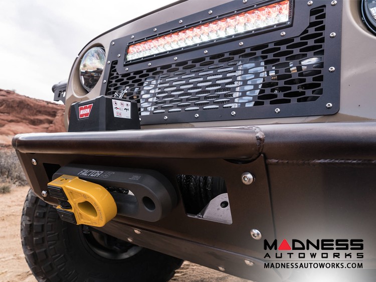 Jeep Wrangler JK Venom Front Bumper w/ Winch Mounts by Addictive Desert